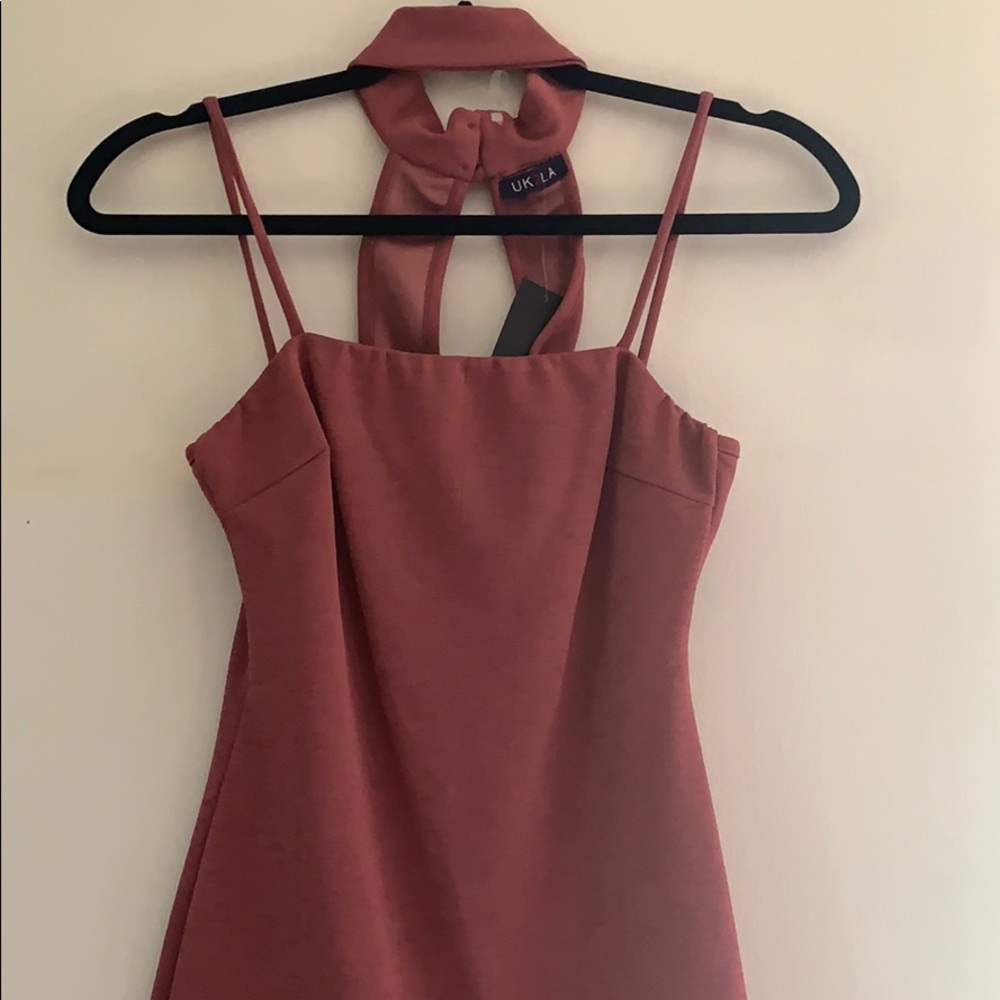Pink dress mini